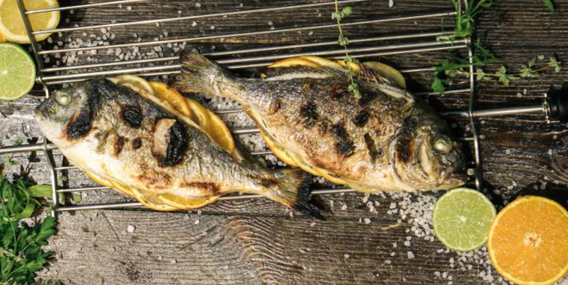 myGRILL - Blog – Grilled whole fish with lemon, and herb vinaigrette